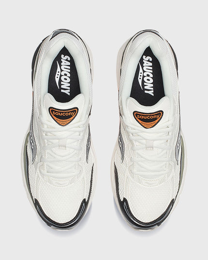 Saucony Progrid Omni 9 Sneaker Wit / OranjeBOVENAANZICHT
