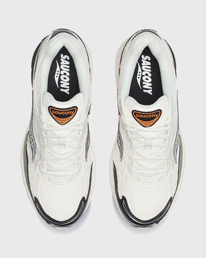 Saucony Progrid Omni 9 Sneaker Wit / OranjeBOVENAANZICHT
