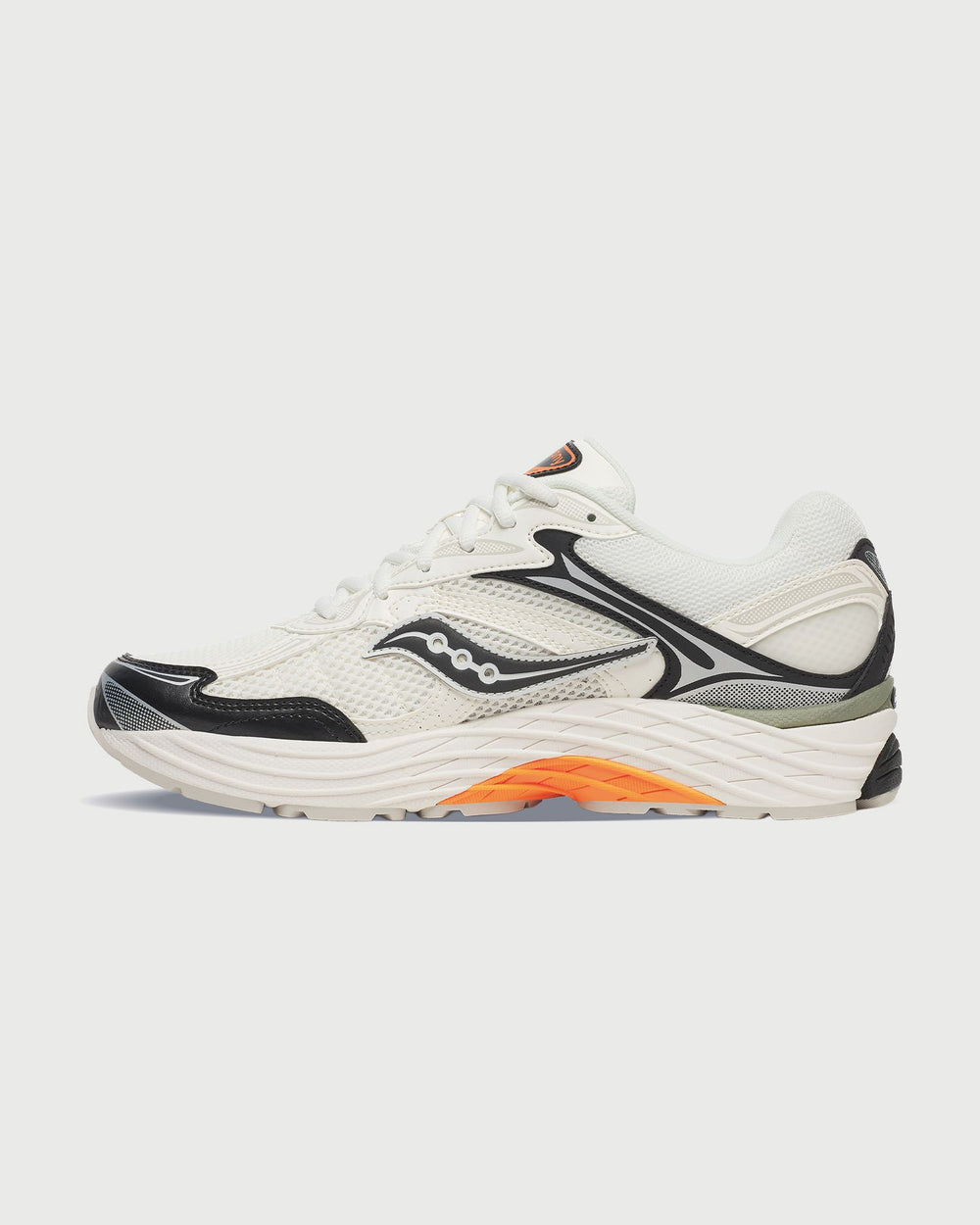 Saucony Progrid Omni 9 Sneaker Wit / Oranje LINKS