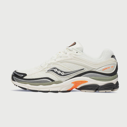 Saucony Progrid Omni 9 Sneaker Wit / Oranje LINKS