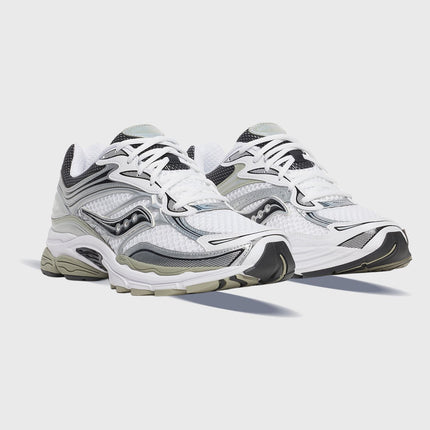 Saucony Progrid Omni 9 Sneaker Wit / Salie zijaanzicht