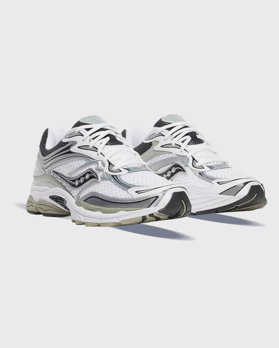 Saucony Progrid Omni 9 Sneaker Wit / Salie zijaanzicht