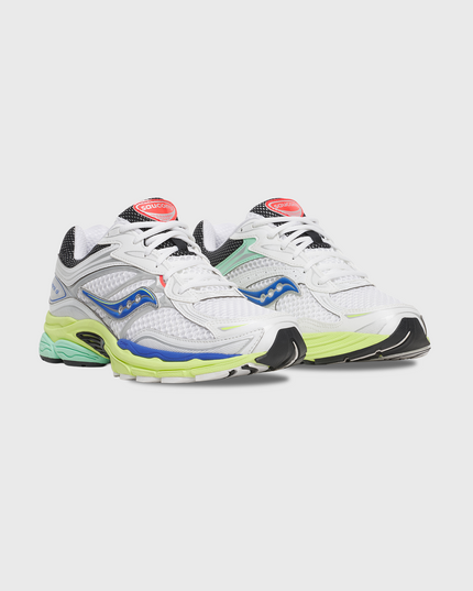 Saucony Progrid Omni 9 Sneaker Wit Tart voorzijaanzicht paar 