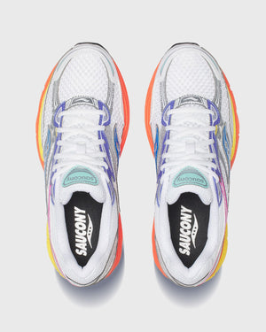 Saucony Progrid Omni 9 Sneaker Wit / Multikleur bovenaanzicht