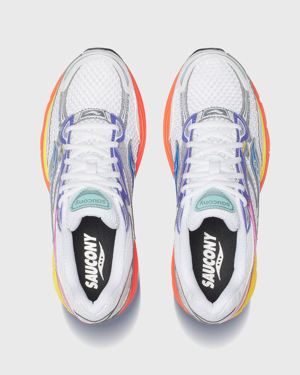 Saucony Progrid Omni 9 Sneaker Wit / Multikleur bovenaanzicht