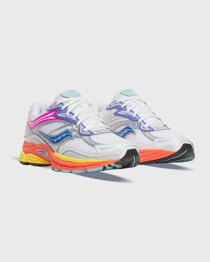 Saucony Progrid Omni 9 Sneaker Wit / Multikleur zijaanzicht