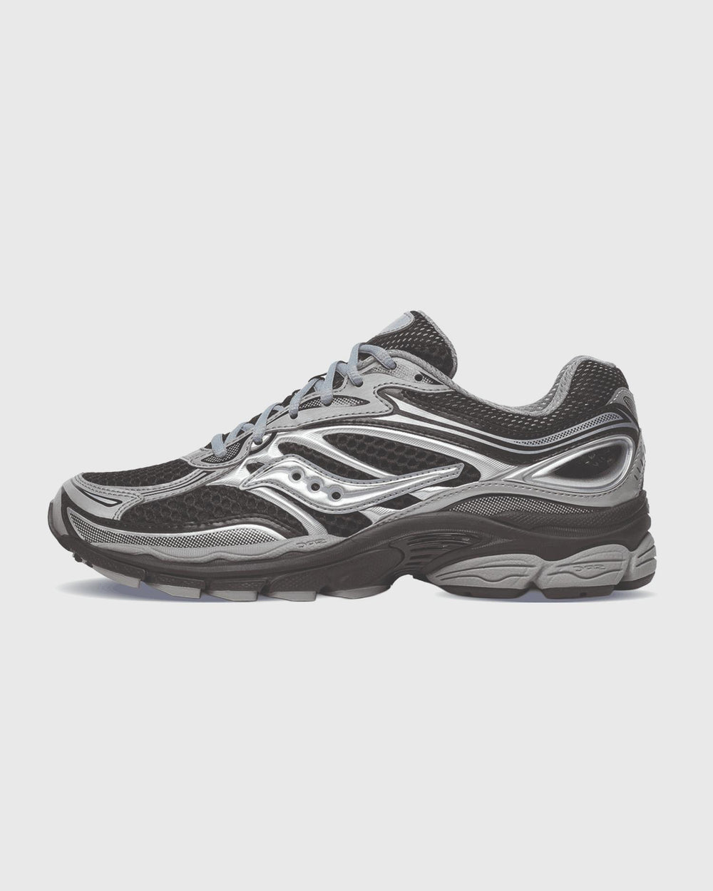 Saucony Progrid Omni 9 Sneaker Zwart / Zilver linkeraanzicht