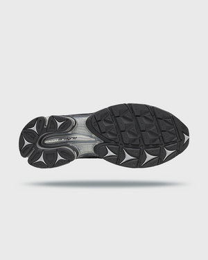 Saucony Progrid Triumph 4 Sneaker Zwart Zilver onderkant zool zwart grijs progrid