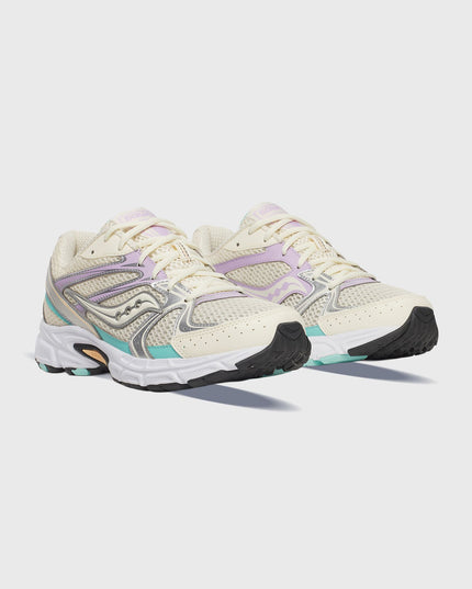 Saucony Ride Millennium Sneaker Cream / Multikleur zijaanzicht