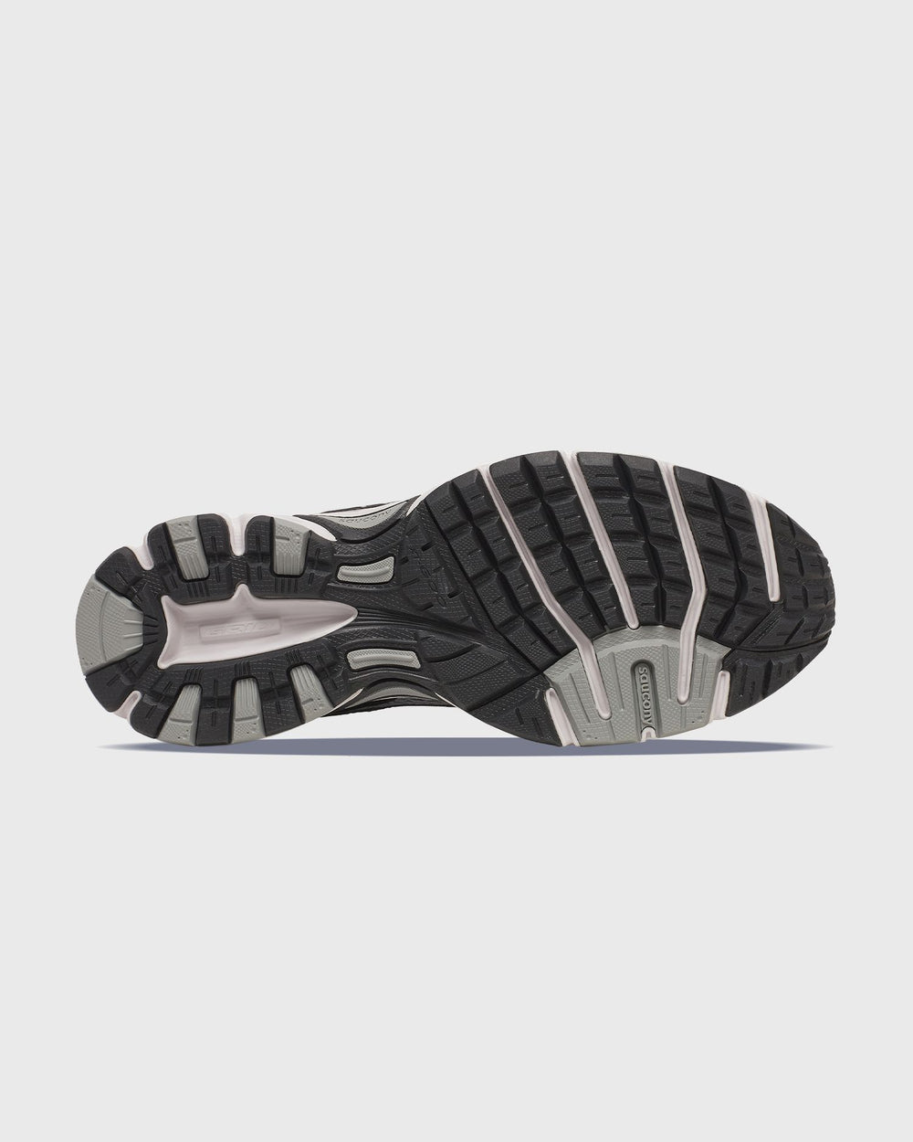 Saucony Ride Millennium Sneaker Grijs / Zwart links