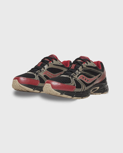 SauconyRideMillenniumSneakerZwartRoodZA A