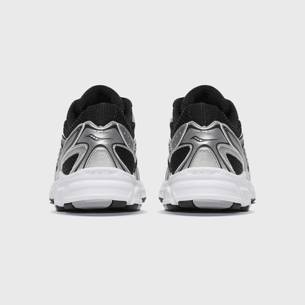  Saucony Ride Millennium Sneaker Zwart / Zilver achter aanzicht