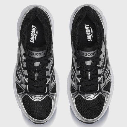 Saucony Ride Millennium Sneaker Zwart / Zilver bovenaanzicht