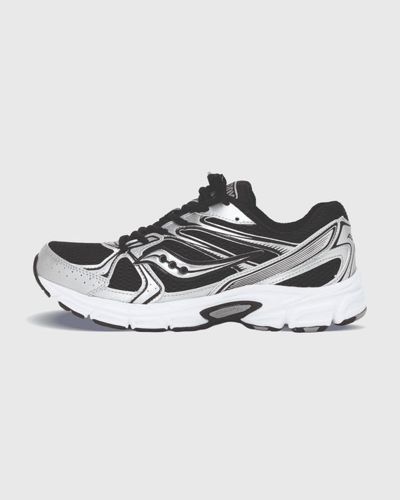 Saucony Ride Millennium Sneaker Zwart / Zilver linkeraanzicht