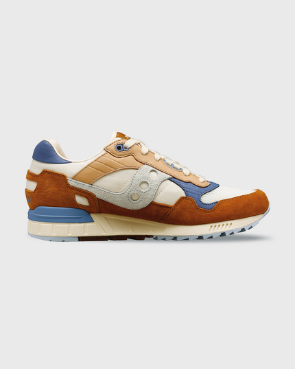 Saucony Shadow 5000 Beige Bruin Blauw binnenkant schoen 