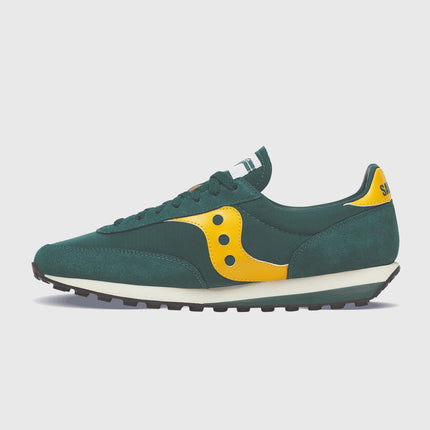 Saucony Trainer 80 Groen / Geel linker aanzicht