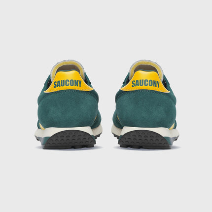 Saucony Trainer 80 Groen / Geel achteraanzicht