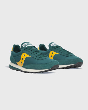 Saucony Trainer 80 Groen / Geel zijaanzicht