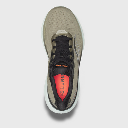 Saucony Triumph 23 Groen Zwart bovenkant schoen