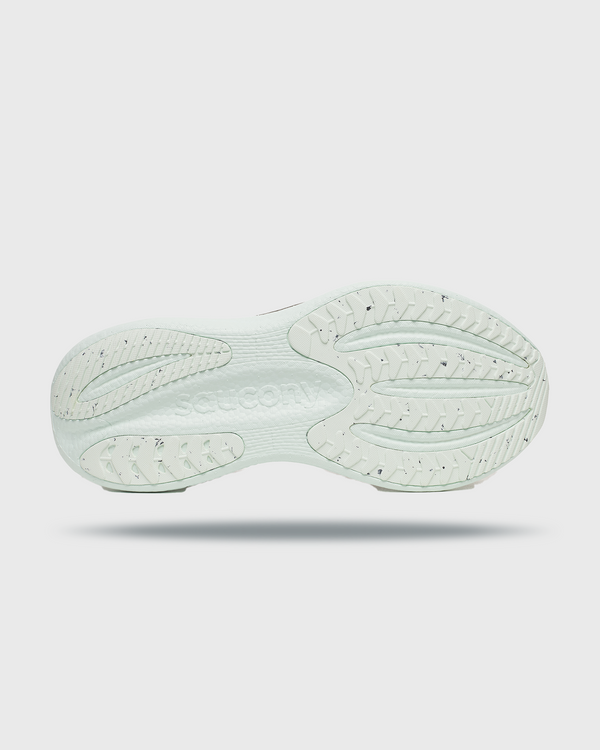 Saucony Triumph 23 Groen Zwart onderkant zool