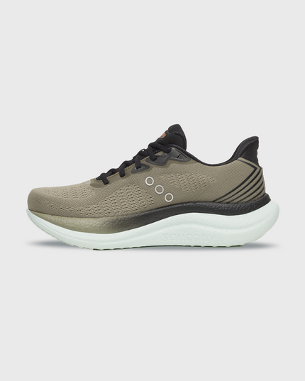 Saucony Triumph 23 Groen Zwart binnenkant schoen