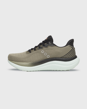 Saucony Triumph 23 Groen Zwart binnenkant schoen