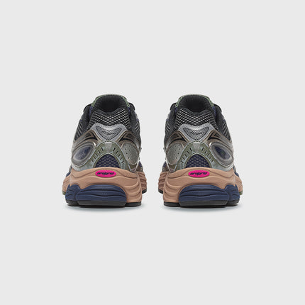 Saucony Progrid Omni 9 Sneaker Blue Brush Achteraanzicht paar 