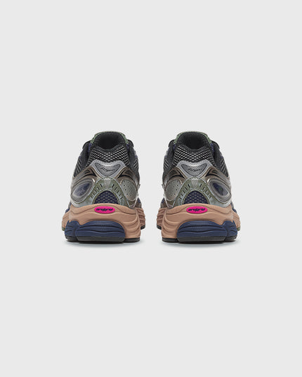 Saucony Progrid Omni 9 Sneaker Blue Brush Achteraanzicht paar 