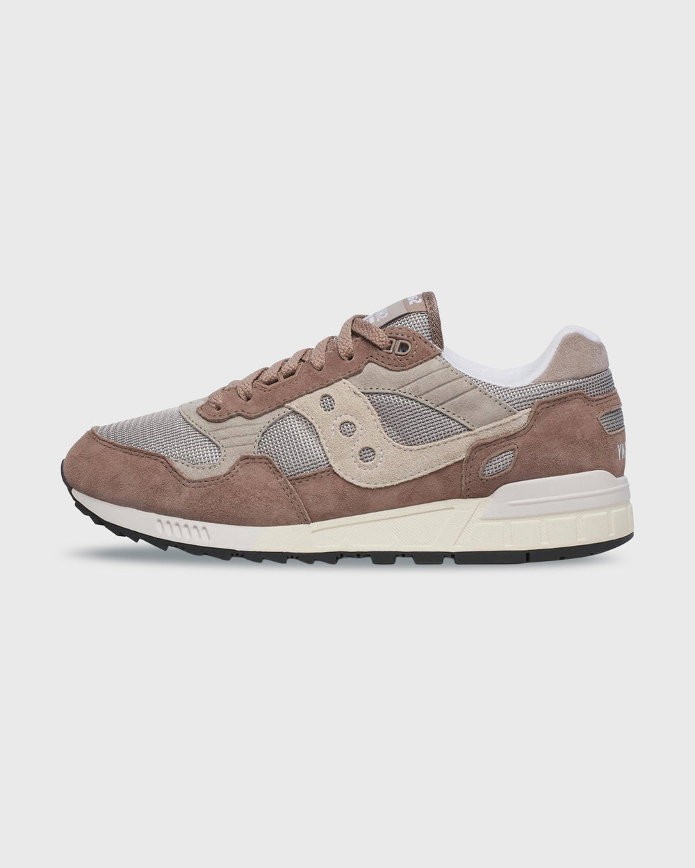Saucony Shadow 5000 Gravel Grey zijaanzicht linker schoen 