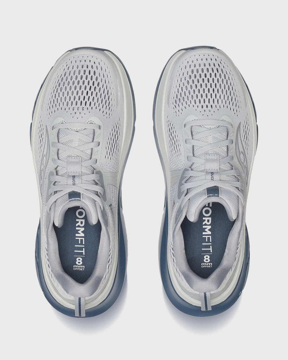 Saucony Guide 18 Hardloopschoen Grijs / Blauw Links