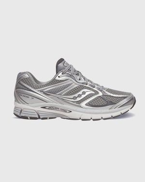 Saucony Progrid Guide 7 Sneaker Grijs Zilver zijaanzicht
