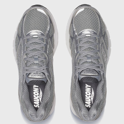 Saucony Progrid Guide 7 Sneaker Grijs Zilver bovenaaznzicht