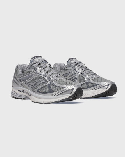 Saucony Progrid Guide 7 Sneaker Grijs Zilver zijaanzicht