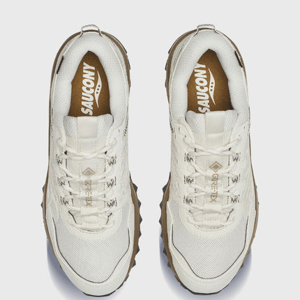 Saucony Grid Peak Ivory Gold bovenaanzicht