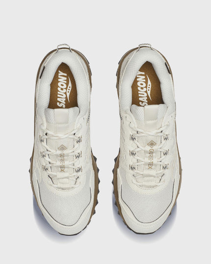 Saucony Grid Peak Ivory Gold bovenaanzicht