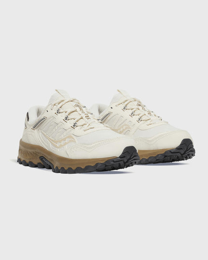Saucony Grid Peak Ivory Gold zijaanzicht