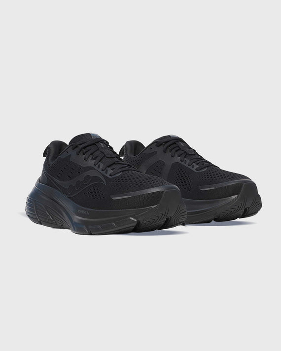 Saucony Guide 18 Hardloopschoen Zwart Zijaanzicht
