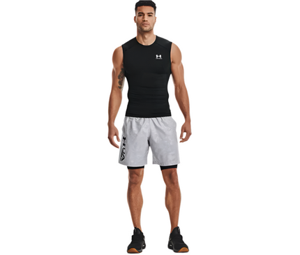 Under Armour Compression Shirt Sleeveless Zwart