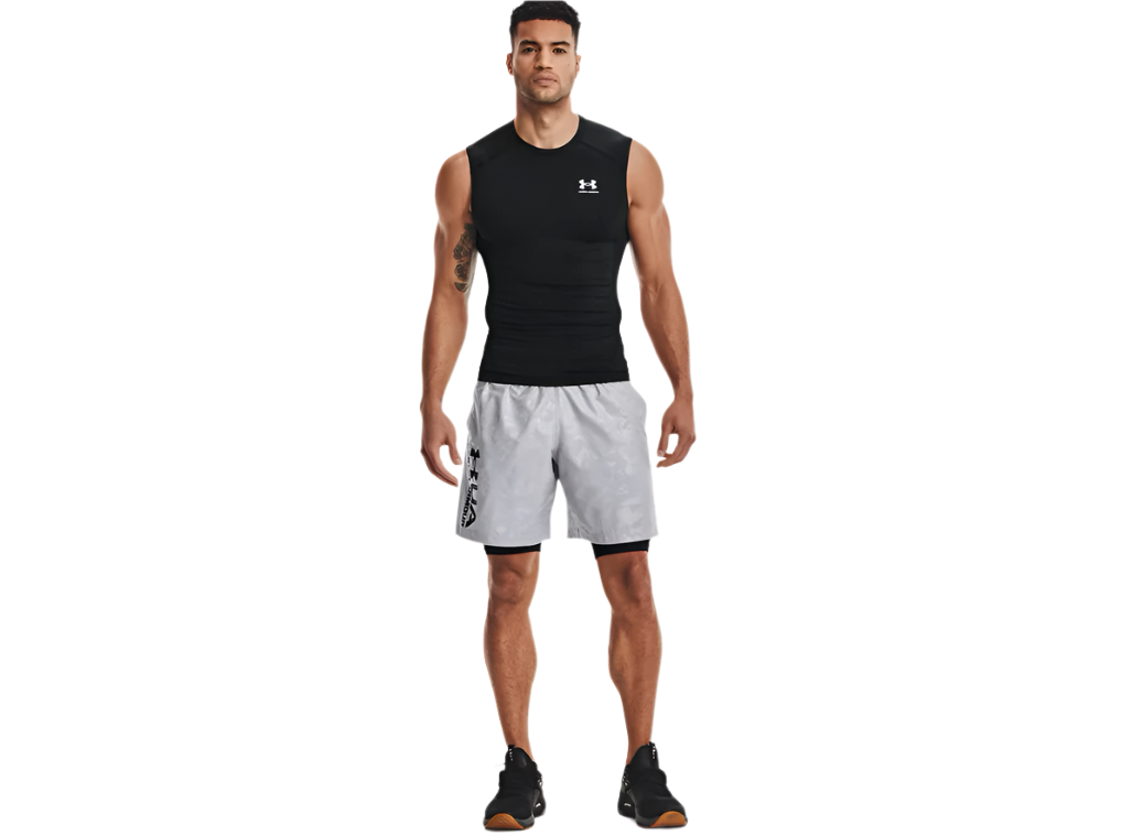 Under Armour Compression Shirt Sleeveless Zwart