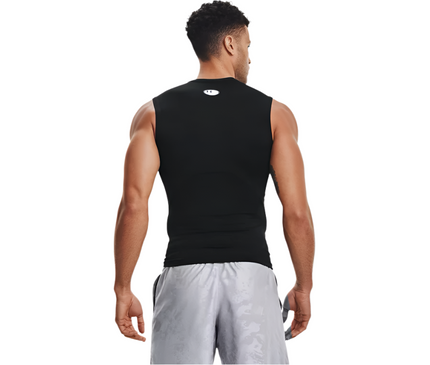 Under Armour Compression Shirt Sleeveless Zwart