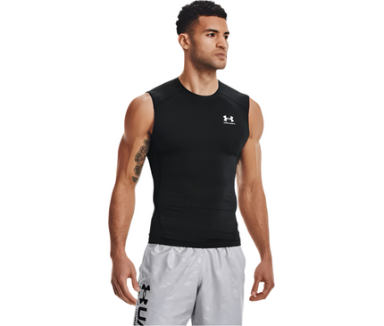 Under Armour Compression Shirt Sleeveless Zwart