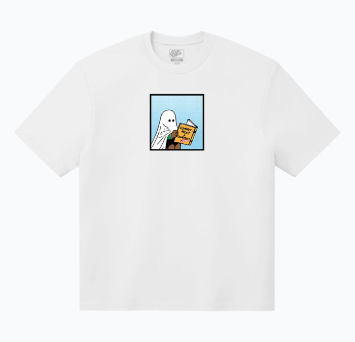 Vans Commitment 4 Dummies T-shirt Wit