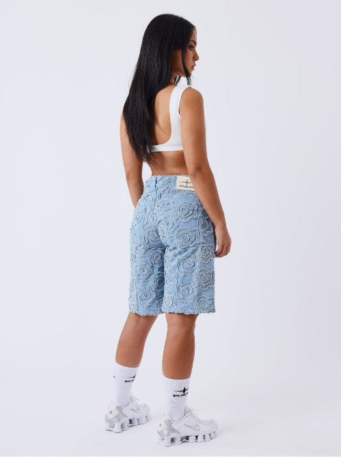 Project X Paris Dames Denim Short Cloudy