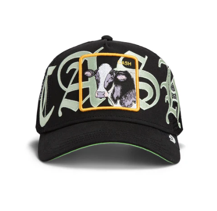 Goorin Old English Cash Cap Zwart