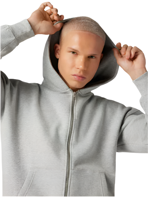 Dan Life Relaxed Sweat Heavy Sweat Zip Hoodie