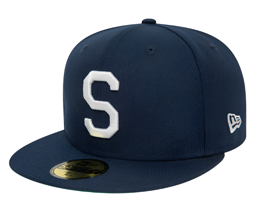 Casquette ajustée 59FIFTY MLB Cooperstown des Seattle Pilots