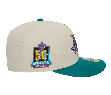 LA Angels MLB Pin Low Profile 59FIFTY Fitted Cap