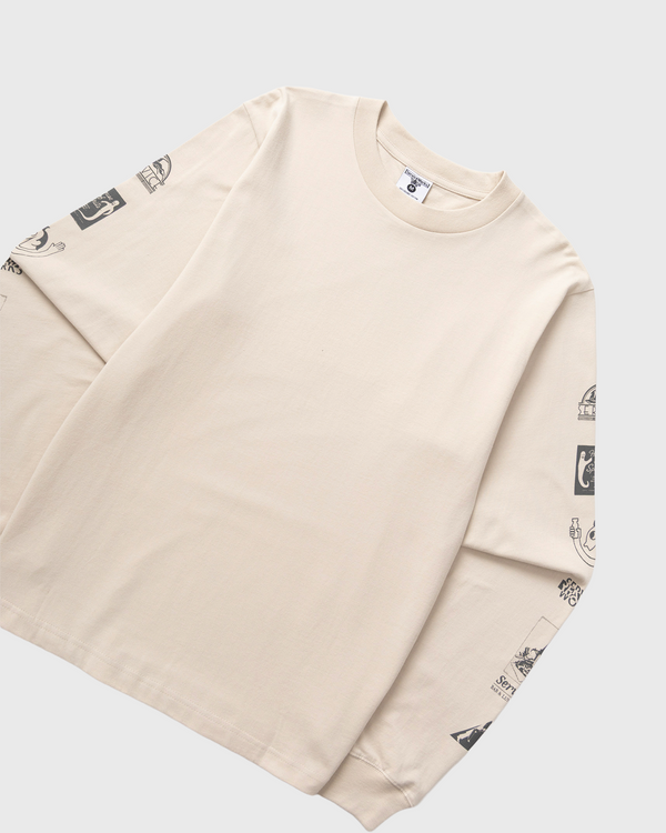 Service Works Bootleg Longsleeve Tee Natural