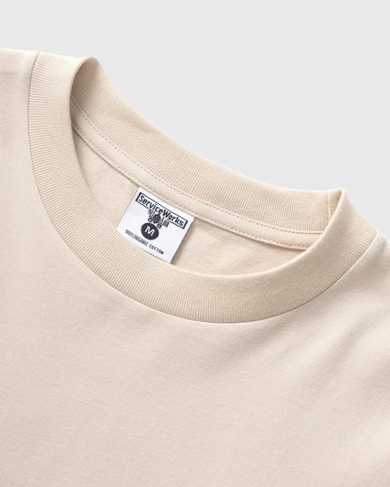 Service Works Bootleg Longsleeve Tee Natural