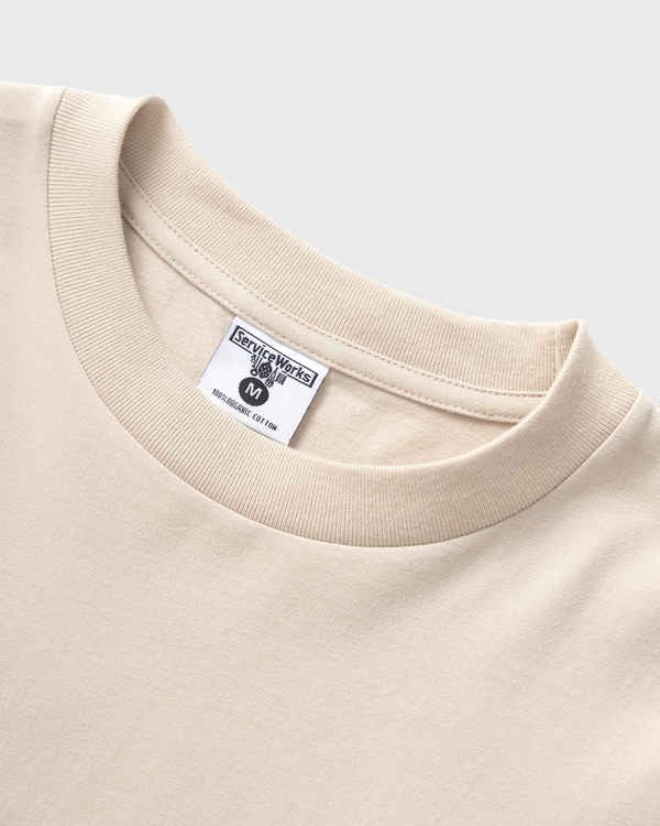 Service Works Bootleg Longsleeve Tee Natural